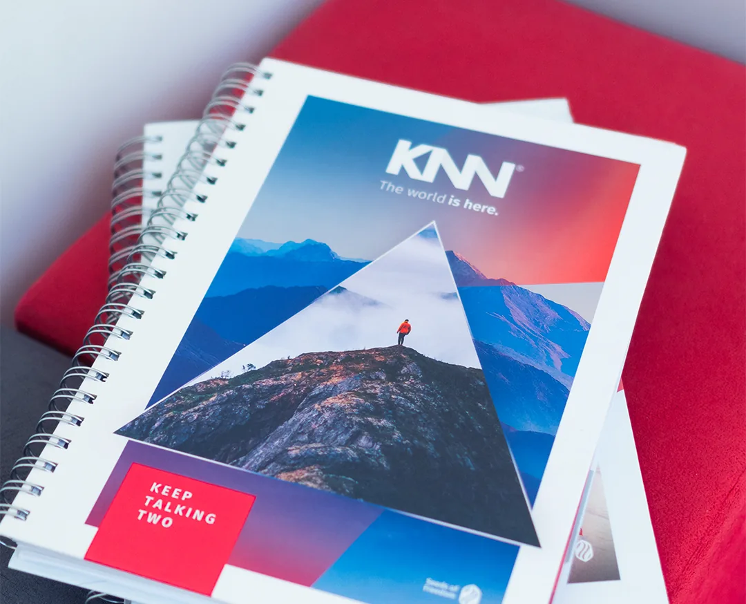 Material didático da KNN Idiomas